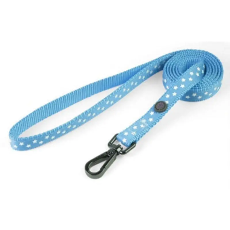 Zoon Walkabout Dog Lead Starry - Small Blue