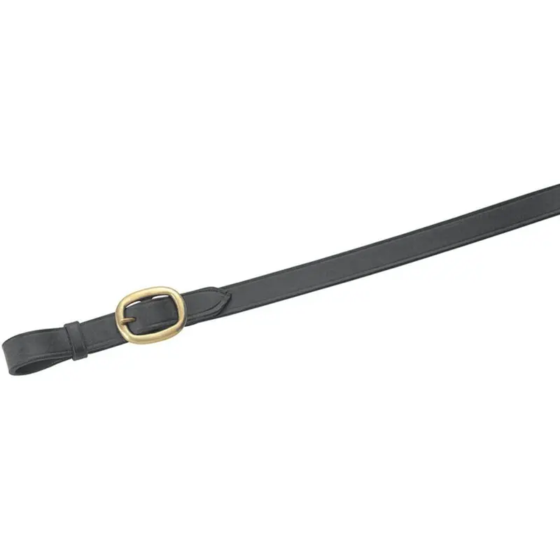 Blenheim Black (1.8M X 18Mm, ) Leather Horse Lead Rein 1.8M