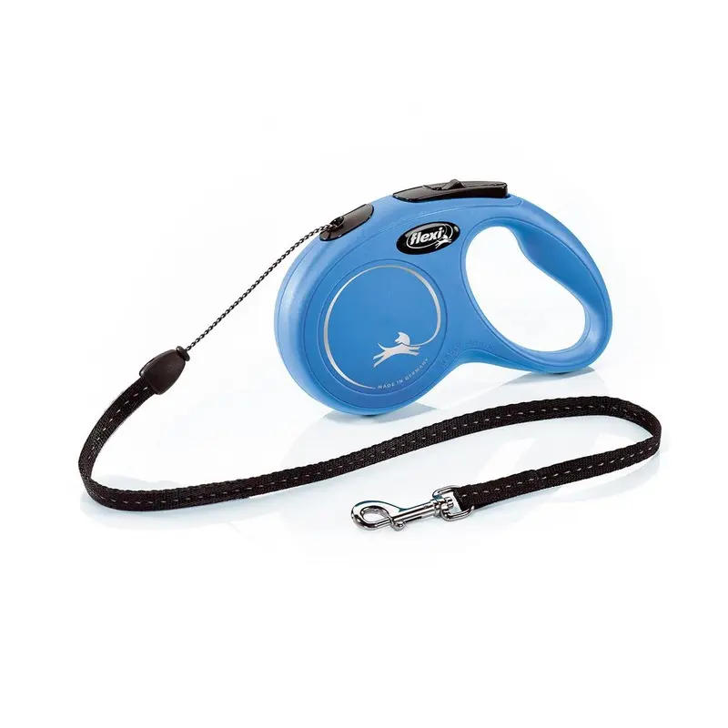 Flexi New Classic Cord Dog Lead 5M - Blue Medium