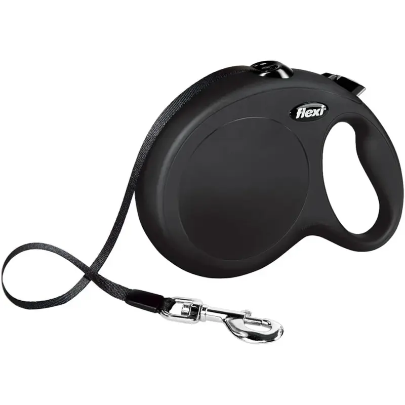 Flexi Unisex Black New Classic Tape Large