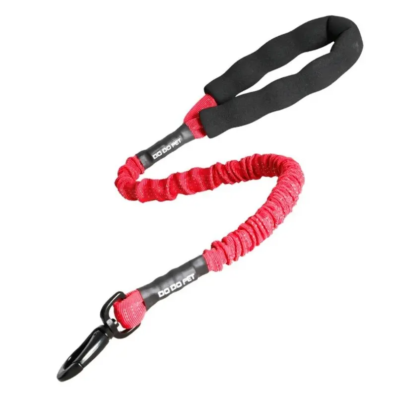 New Greenzech (, 75Cm) Dog Pet Bungee Leash Red 75Cm