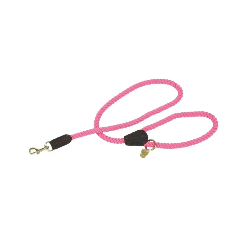 Digby & Fox Pink (One ) Twisted Dog Lead 110Cm