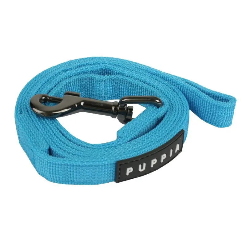 Puppia Nylon Lead Soft Dog Collar, Medium, Skyblue