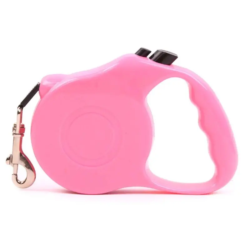 Zhihuan Pink (, 5M) Automatic Retractable Dog Leash 5M
