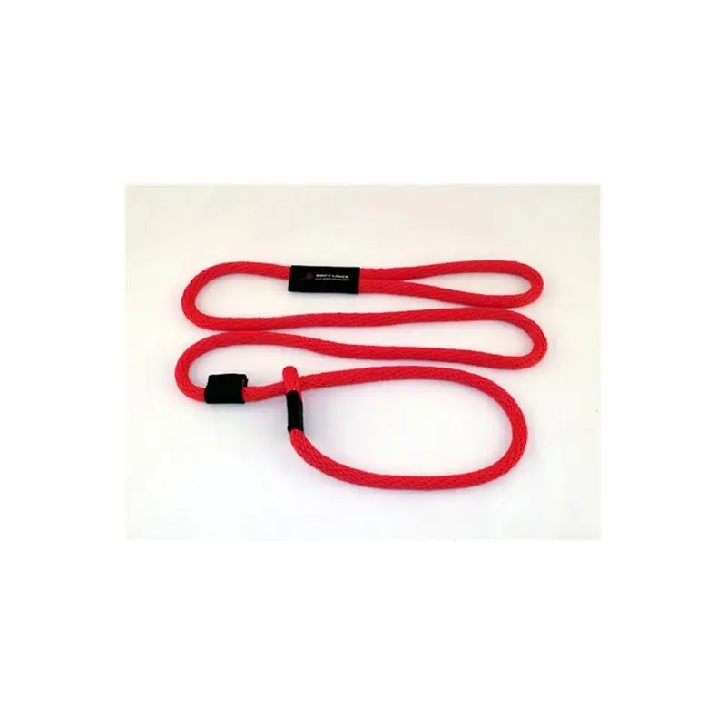 Soft Lines Red P21006 Dog Slip Leash 0.62 In. Diameter By 6 Ft. 0.62In