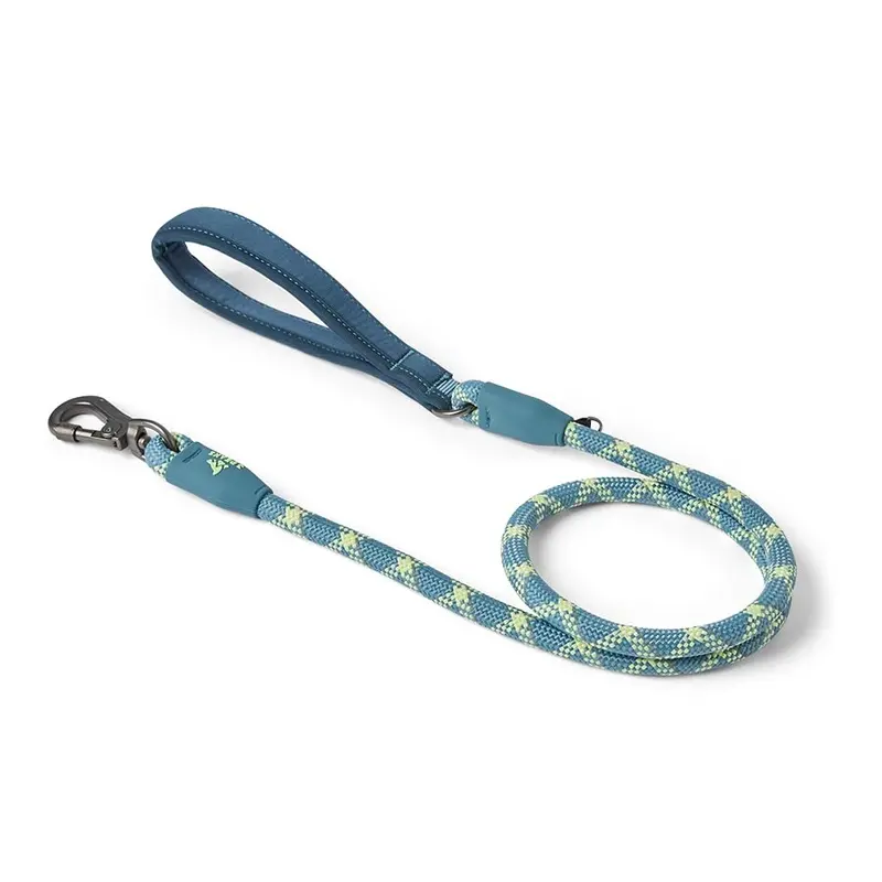 3 Peaks Rope Locking Safety Clip Dog Lead Blue
