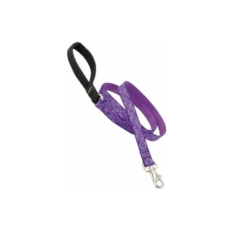 Lupine Inc .75In. X 6 Jelly Roll Design Dog Lead 96909 .75In