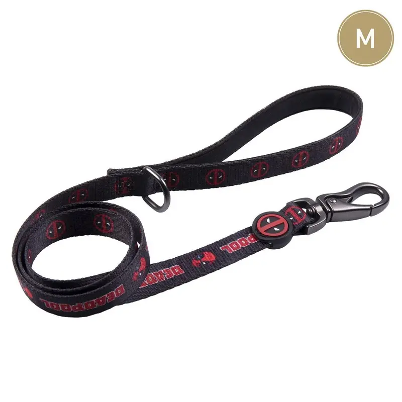 CORREA PREMIUM PARA PERROS M DEADPOOL