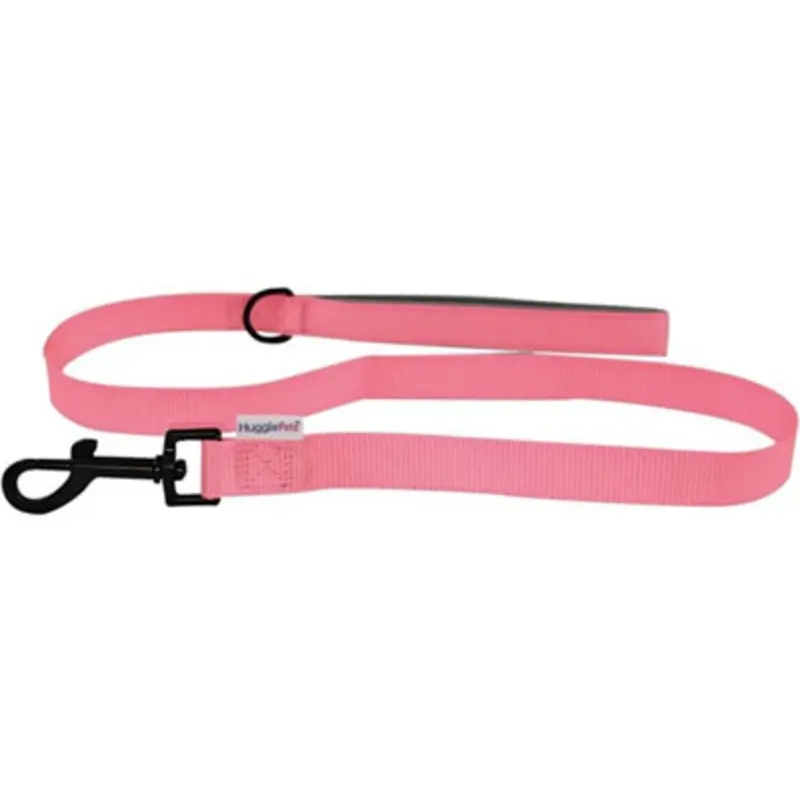 Huggle Pets Pink Hugglepets Padded X 1.9Cm Weatherproof Dog Lead 100Cm