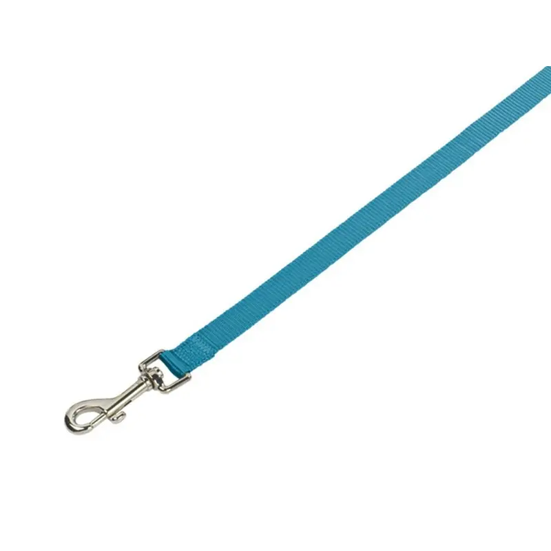 Nobby Classic Leash, 120 x 2.5 cm, Light Blue