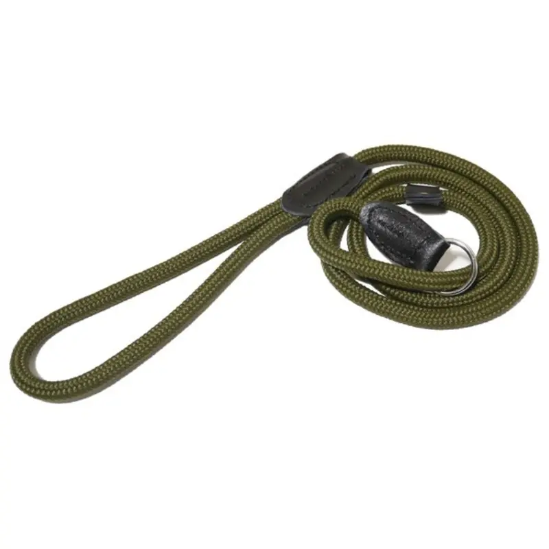 Rosewood Rope Twist Dog Slip Lead - Green 121Cm
