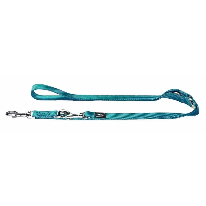 HUNTER Nylon Training Lead Rope, 15/200, Medium, Teal Blue