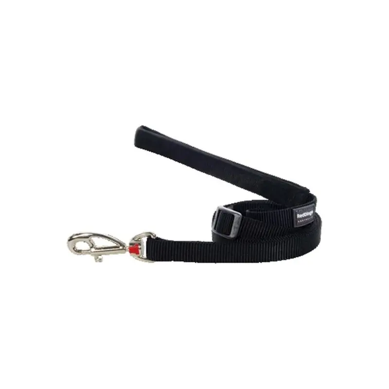 Red Dingo L6-Zz-Bb-Lg Dog Lead Classic Black, Large