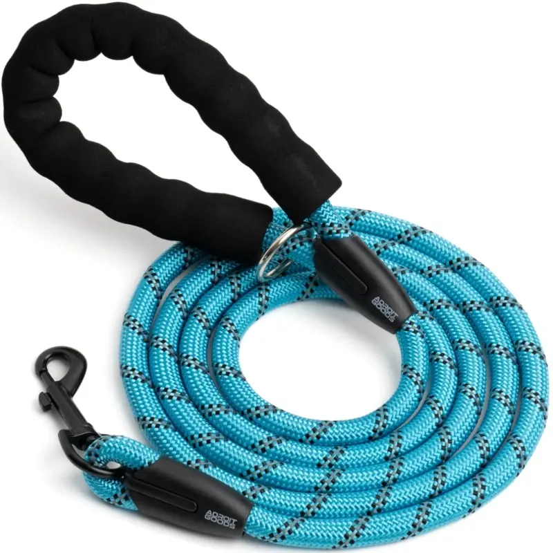 Adroitgoods Blue (Blue) Long Dog Leash - 200 Cm - Running Line - Reflective