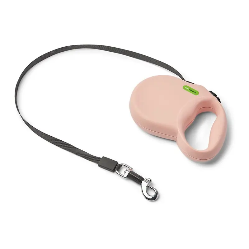 Just For Puppy Retractable Lead Pink Small