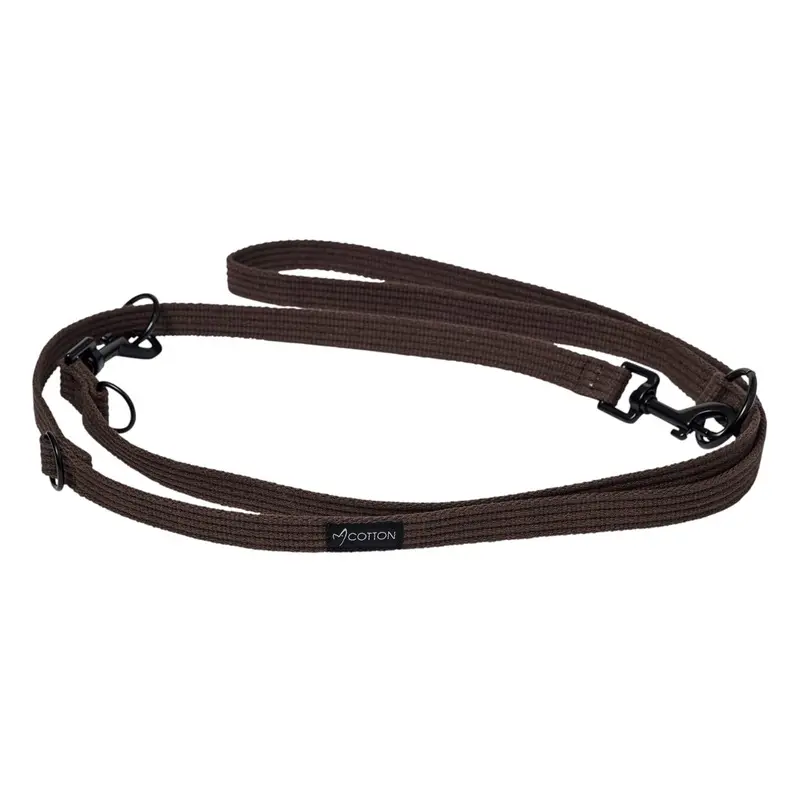 Gorpets Gor Cotton Dog Training Lead Large Brown 200 cm x 2.5 cm