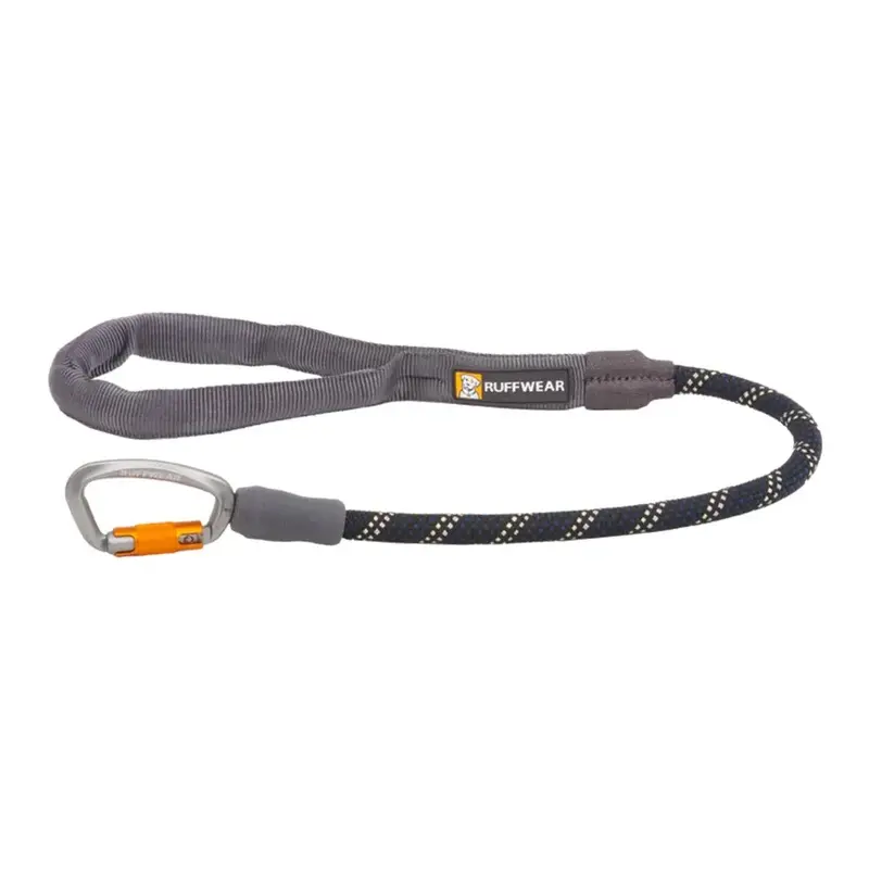 Ruffwear Unisex Black Knot-A-Long Short Rope Dog Lead - Obsidian