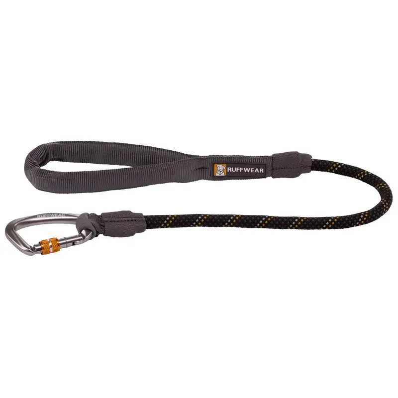 Ruffwear Unisex Clear Knot-A-Long Short Rope Dog Lead - Black