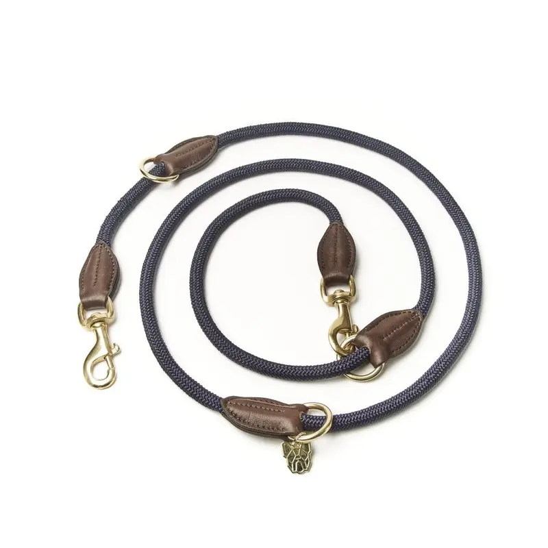 Shires Digby & Fox Fine Rope Training Lead Colour: Blue