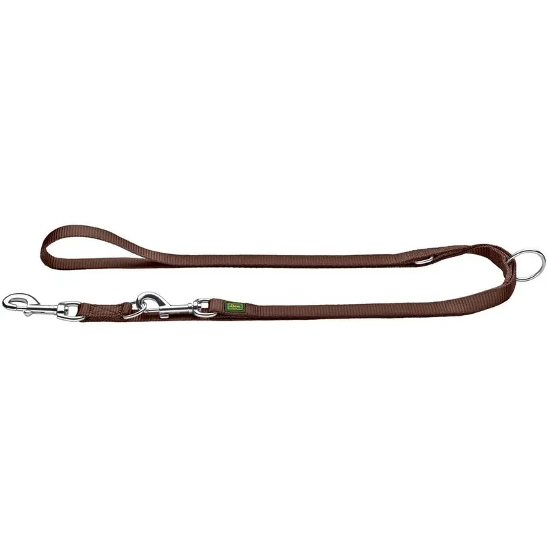 HUNTER Nylon Training Lead Rope, 25/200, X-Large, Brown
