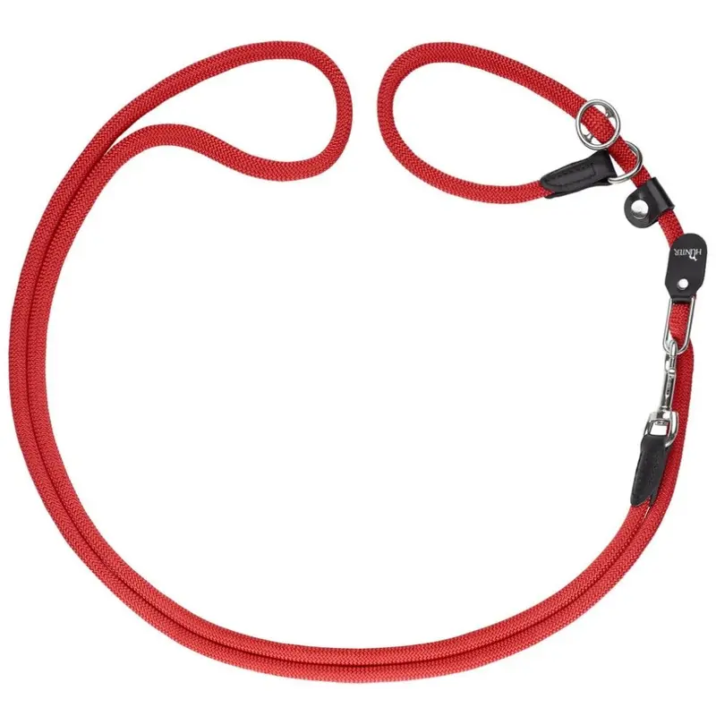 Hunter Red Freestyle Retriever Leash, 10 Mm Diameter X 260 Cm Length,