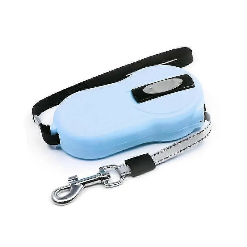 Kikidex Blue (, One ) Automatic Retractable Pet Leash Small