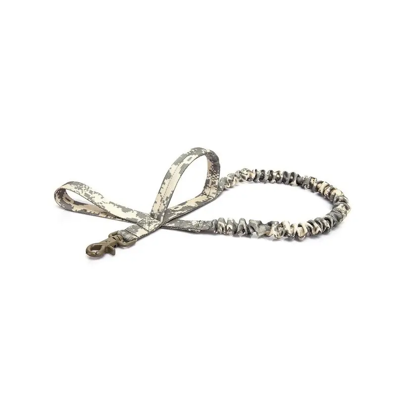 Hod Pets Grey ( Camo) Tactical Bungee Handle Dog Leash Pet Equipment Size 2