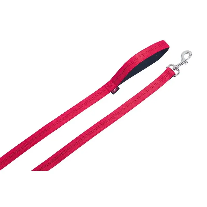 Nobby Leash Soft Grip, 120 cm/ 20 mm, Red