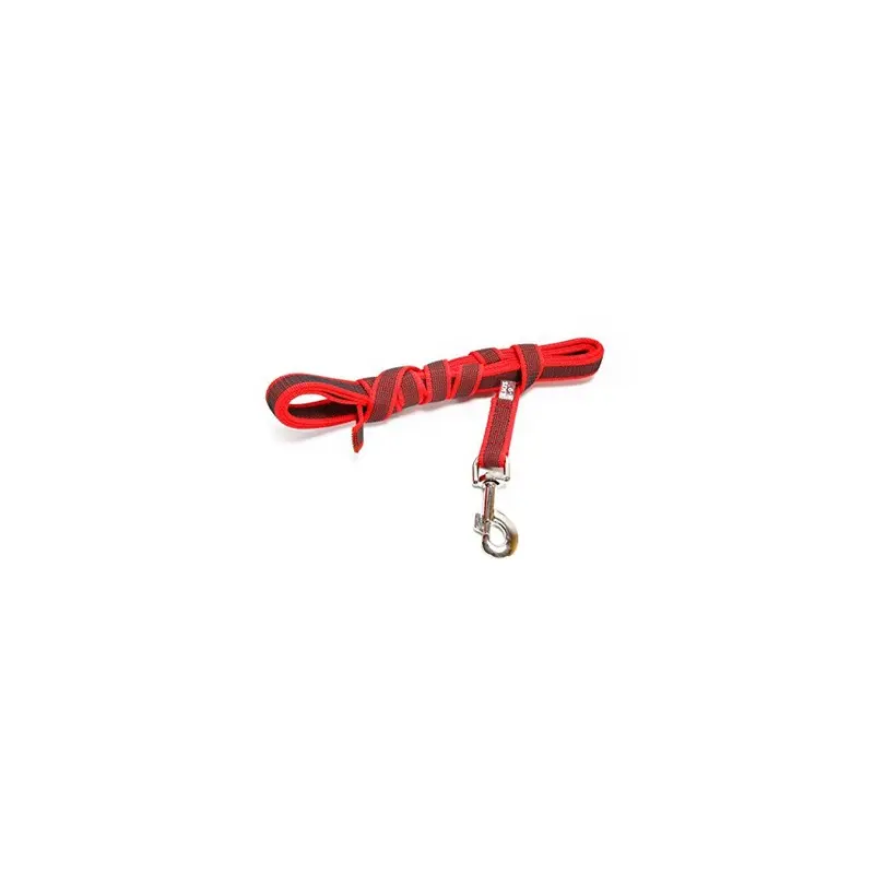 Julius-K9 Gray/Red Color & Super-Grip Leash Without Handle, 20 Mm X 3 M, 3M