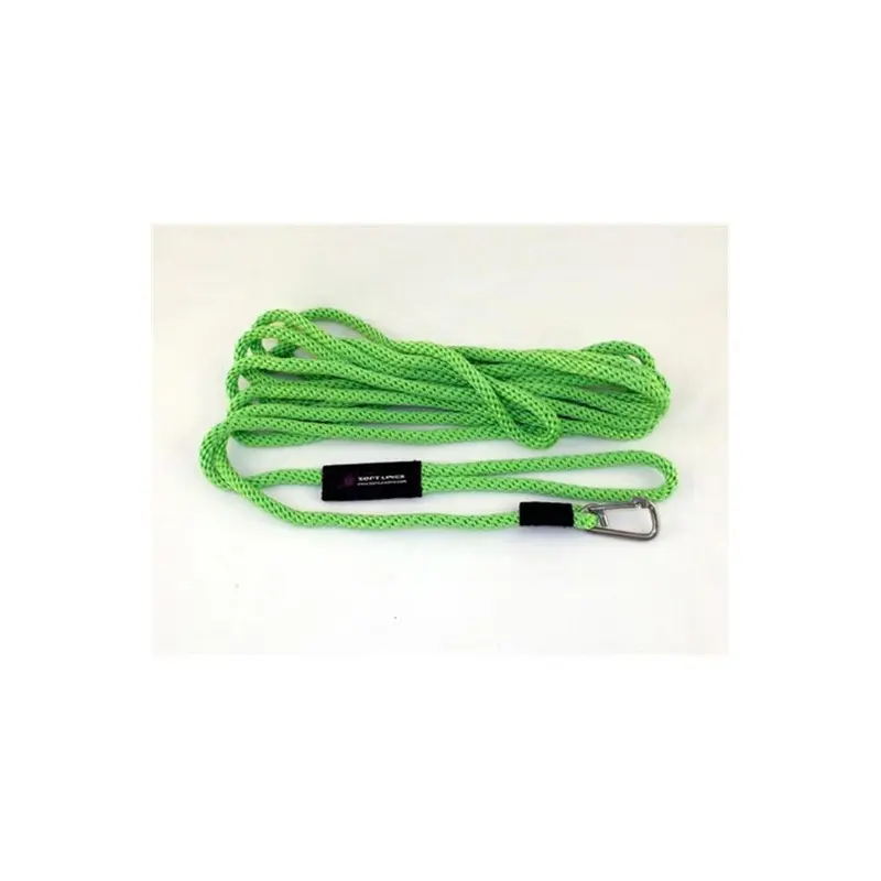 Soft Lines Green Floating Dog Swim Snap Leashes 0.5 In. Diameter By 30 Ft. - Lime 0.5In