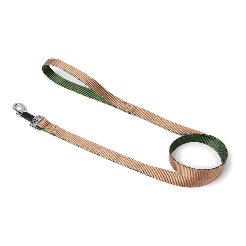 Pets At Home Dual Colour Dog Lead Green And Brown Medium/Large