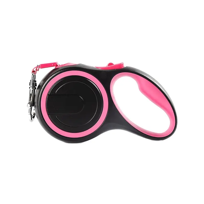 Tj Inspirations Pink (3M - 15Kg Max, ) Retractable Dog Lead Extending Leash, - 8M - 10 - 50 Kg 3M