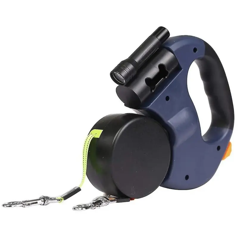 Double Retractable Leash For Dogs Size 2