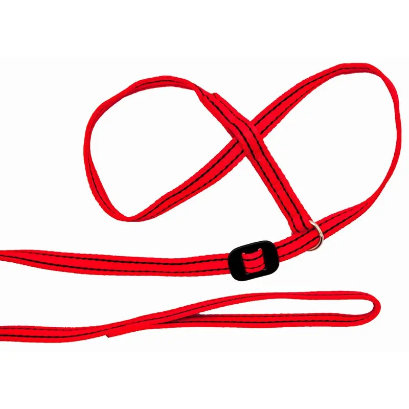 Gencon Red/Black All-In-1 Headcollar And Lead Left-Handed