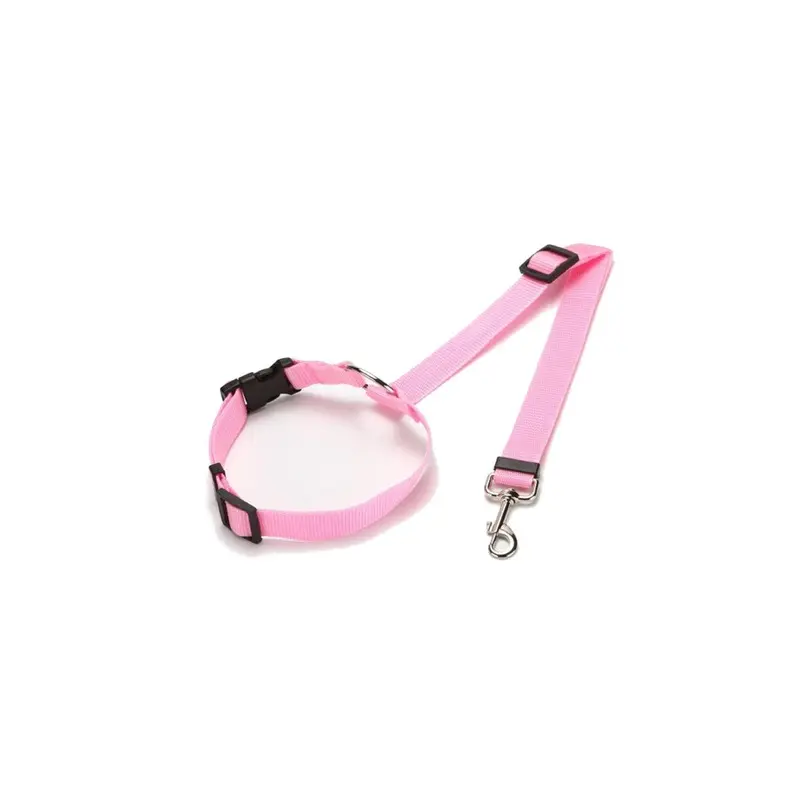 Hod Pets Pink (Pink) Headrest Seat Belt For Dogs Size 1