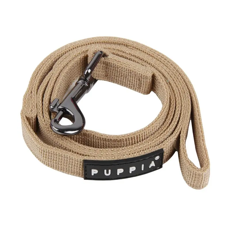 Puppia Soft Collar Dog Lead, Beige