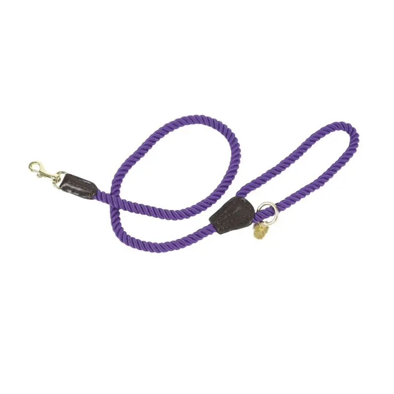 Digby & Fox Purple (One ) Twisted Dog Lead 110Cm