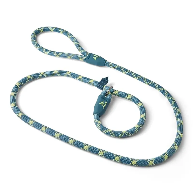 3 Peaks Slip Reflective Dog Lead Blue Large