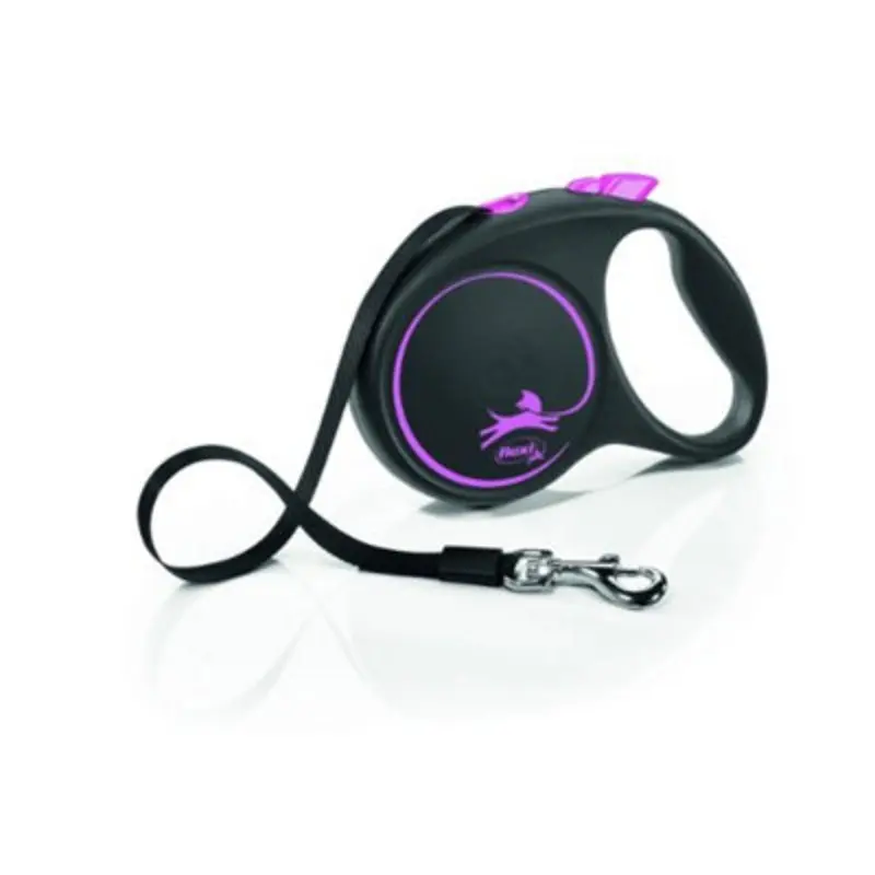 Flexi Design Tape L 5M 1-50Kg Black/Pink