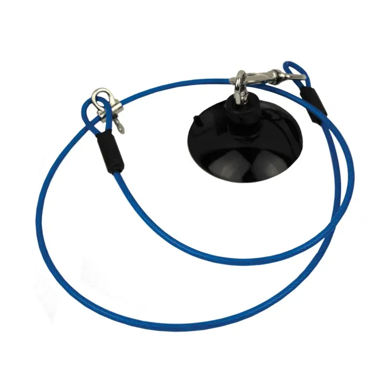 Groom-X Bath Choker (Suction cup and restraint lead)