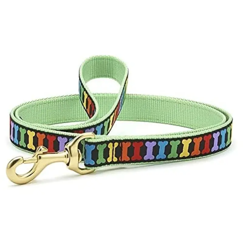 Up Country RAI-L-N Rainbones Dog Lead Slim 5/8 Inch