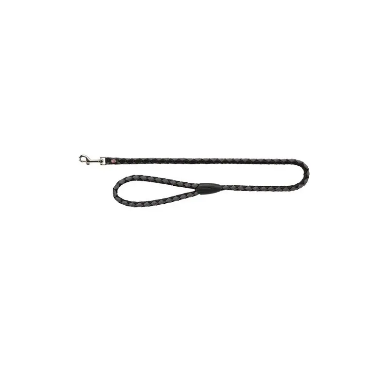 Trixie Black Cavo Dog Leash - /Graphite, S-M Medium