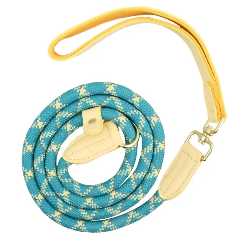 Nivofu Blue Training Lead For Dogs 150 Cm, Reflective Long Dog Rope Leash