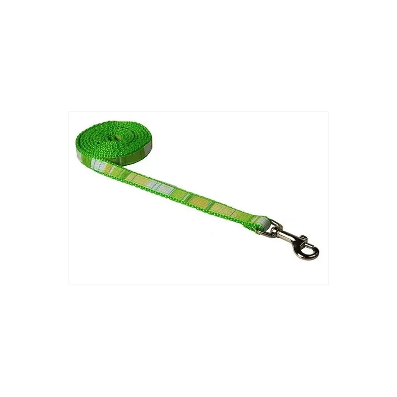 Sassy Dog Wear Green Stripe-Multi1-L 4 Ft. Multi Stripe Dog Leash, - Extra Small