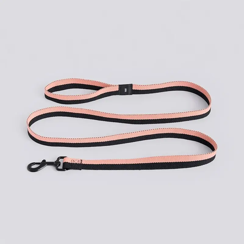 Hay Black Dogs Leash - Pink And / Flat New, Rare And Exclusive Designer Pets