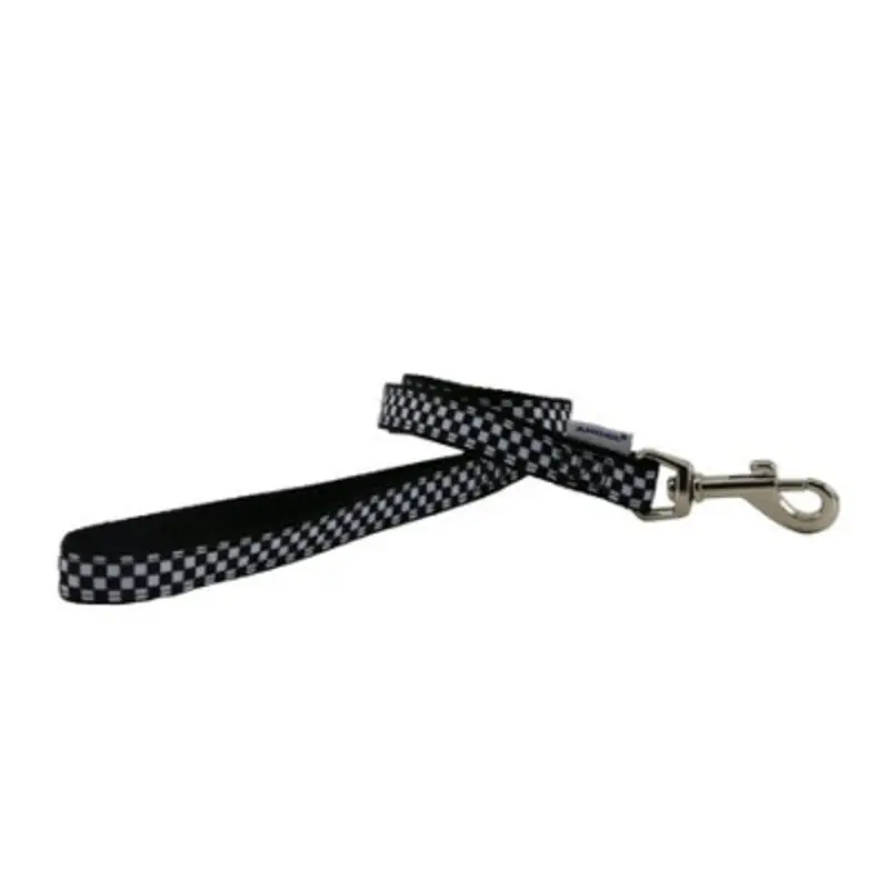 Ancol Checkerboard Lead 1Mx19mm