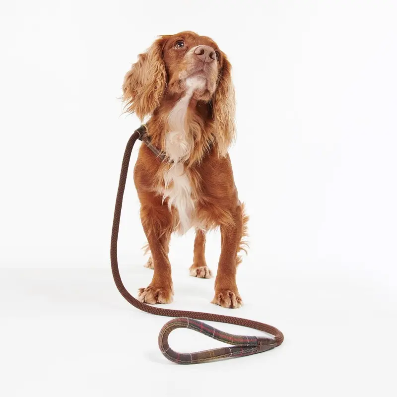Barbour Tartan Trimmed Slip Dog Lead - Classic Tartan / One 150Cm