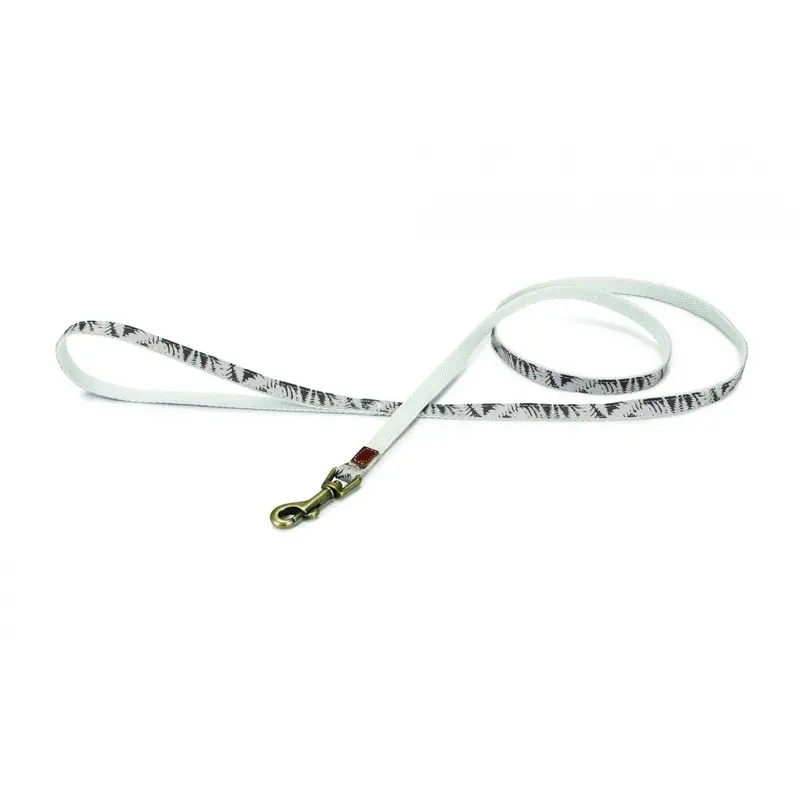 Designed By Lotte Nylon Virante Dog Lead - Oribo - 25Mm X Beige 120Cm