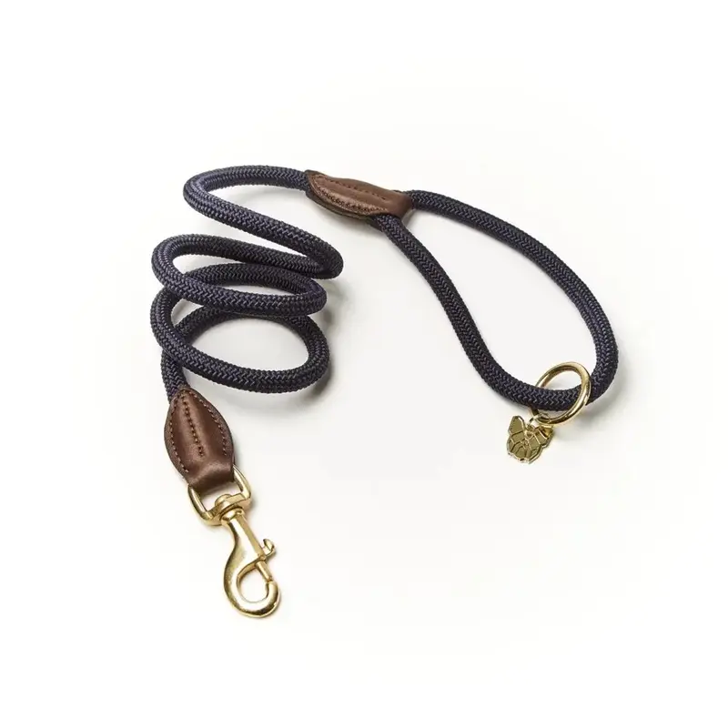 Digby & Fox Unisex Blue Digby And Fox Fine Rope Lead - Navy
