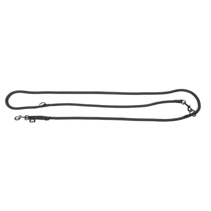 Martin Sellier Noir Multifunction Nylon Round Dog Leash Size 3